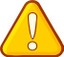 Image clipart panneau alerte