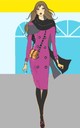 Femme habillée pour entretien d'embauche