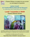 Affiche Atelier Créatif de l'IME Riespach