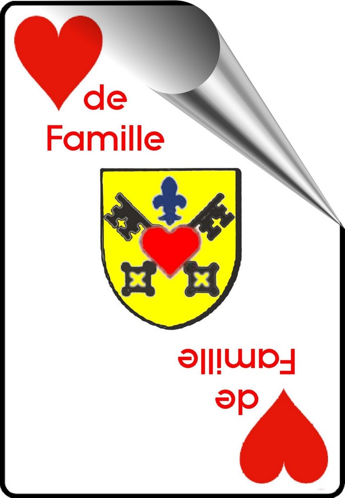 Logo coeur de famille