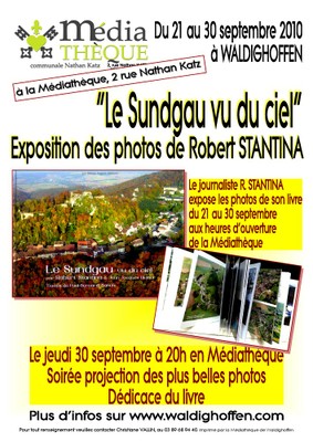 Affiche pour l’exposition de photos de Robert STANTINA