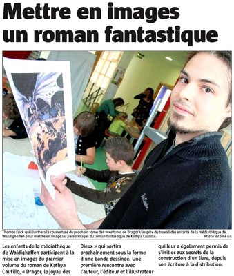Atelier Kathya CAUTILLO dans l’Alsace le 21 04 10