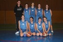 L'équipe des cadettes du basket-club CSSPP Waldighoffen de la saison 2011/2012.