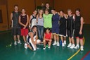 Le groupe des benjamines du basket-club CSSPP Waldighoffen de la saison 2011/2012.