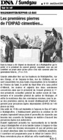 1ère pierre - article DNA du 29 avril 2010