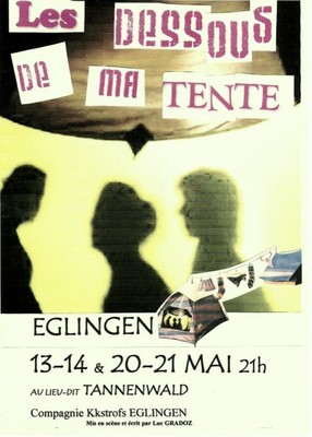 Affiche théatre KKstrof à Eglingen
