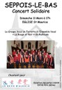 Concert solidaire à Seppois-le-Bas le dimanche 11 mars 2018