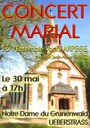 Affiche Arpège Concert Marial 30 mai 2019