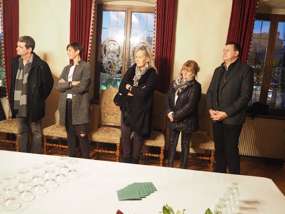 Réception pour le départ de Philippe