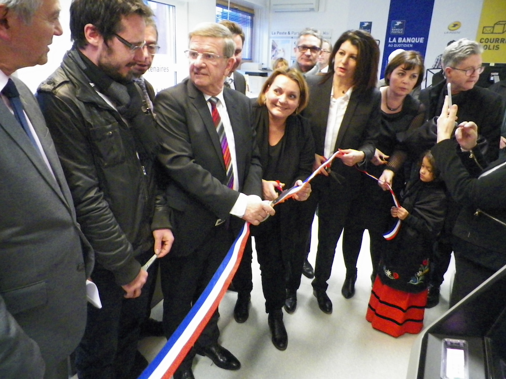 Inauguration de la msap - coupé de ruban