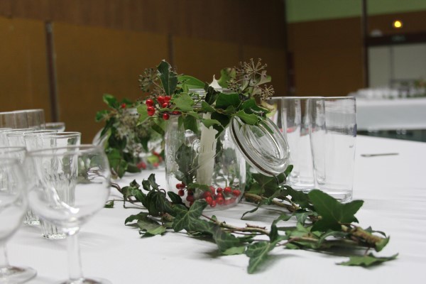 table décorée