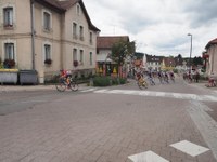 Les premiers coureurs du tour d'Alsace 2017