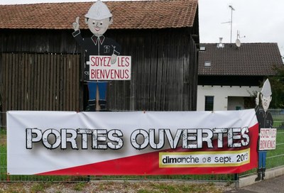 Banderole Portes ouvertes SP