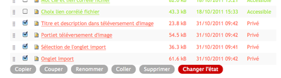 Soumission multiple d'images