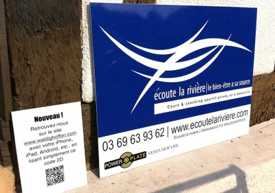 Ecoute la Rivière et son QR Code