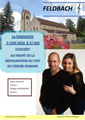 Affiche concert feldbach 5 juin 2016
