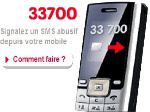 33700 - SMS abusif