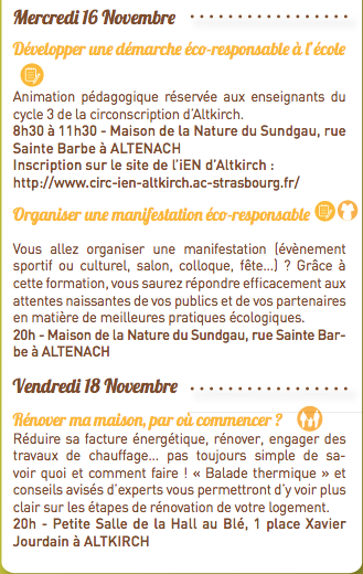 Conférences et formations 2