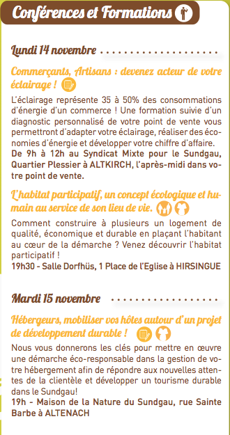 Conférences et formations 1