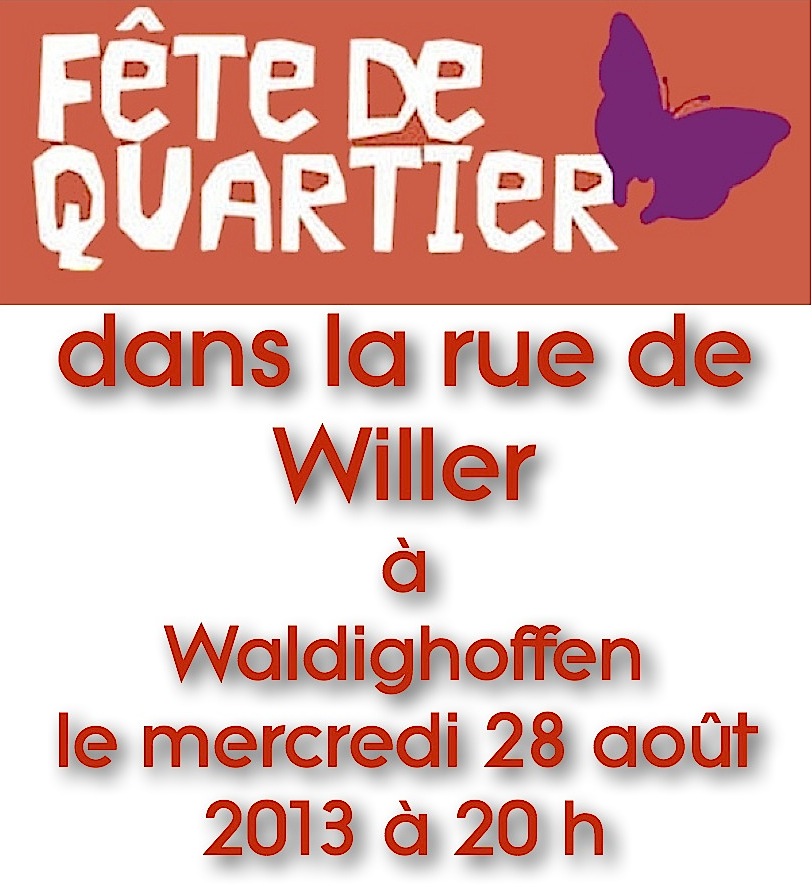 Fête de quartier à Waldighoffen