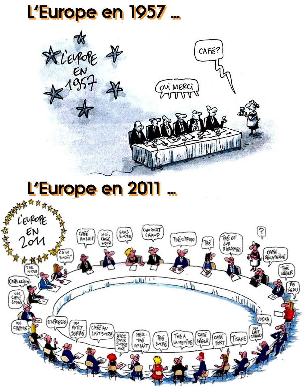 L'Europe en 2 images