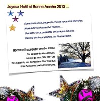 Joyeux Noël et Bonne Année 2013