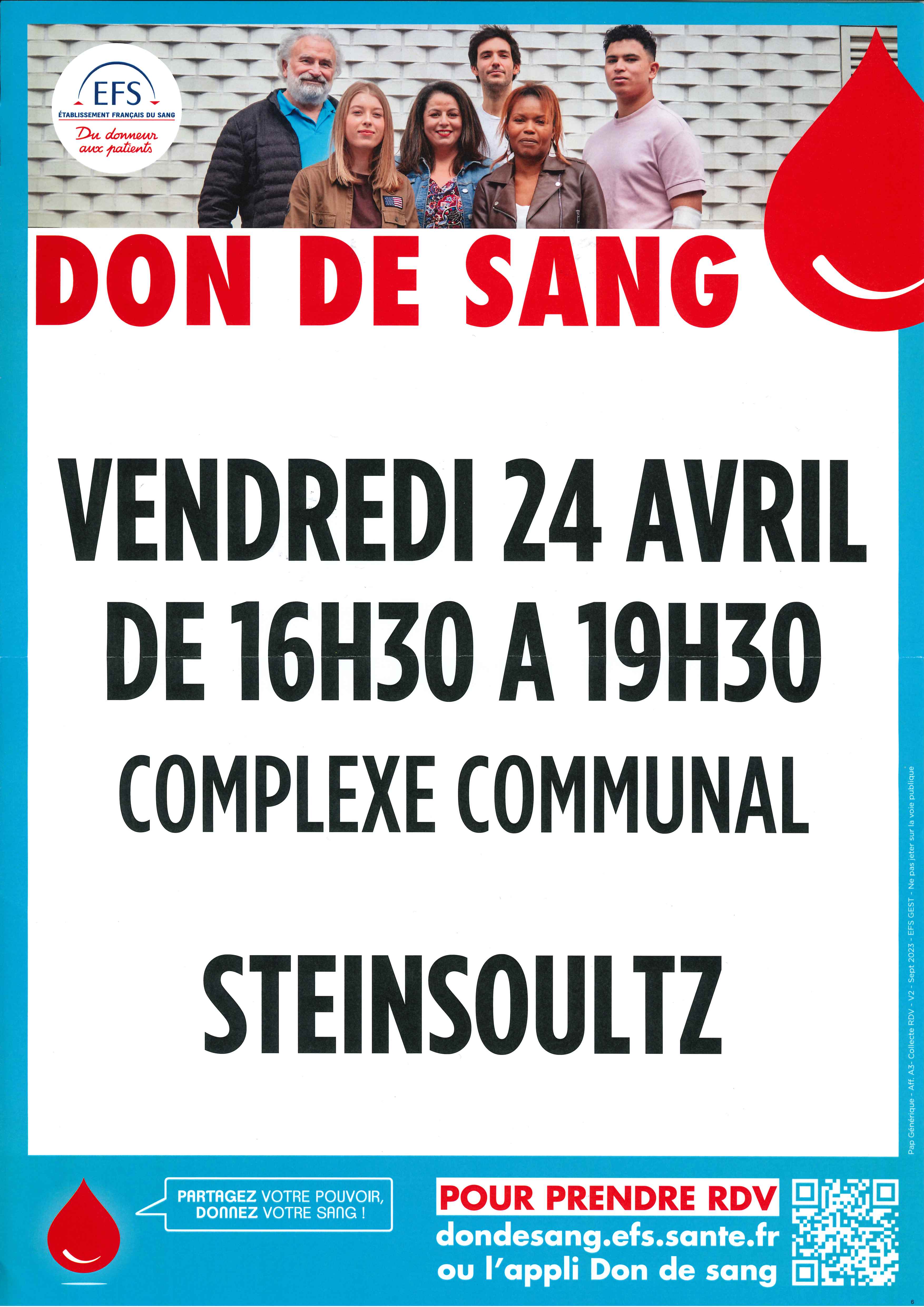 Don de Sang à Steinsoultz
