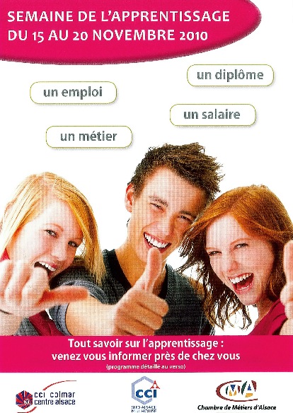 Affiche semaine de l'emploi 2010