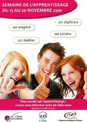 Affiche semaine de l'emploi 2010