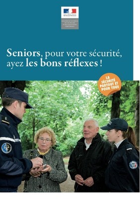 Page 1 du guide de sécurité pour les seniors