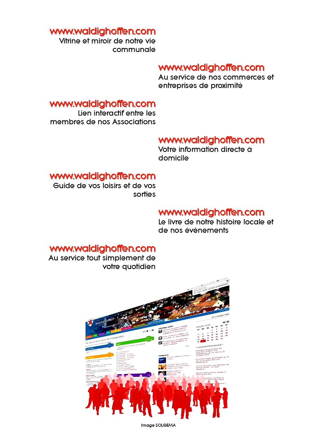Page 4 du document d'aide à l'utilisation du site waldighoffen.com