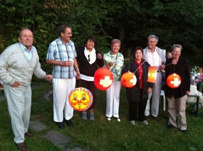 Photo de groupe Lienhard - Fête Nationale Suisse 2010