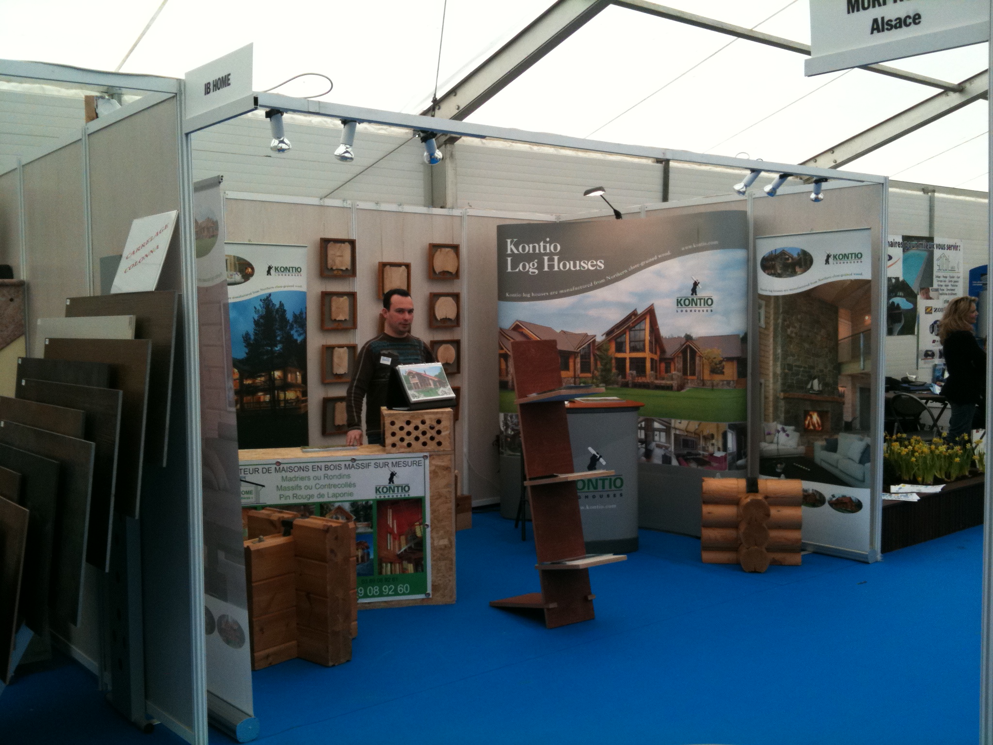 Expo Habitat 2010 stand Kontio