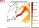 IRSN animation nuage radioactif Japon