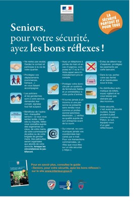 Affiche réflexes seniors