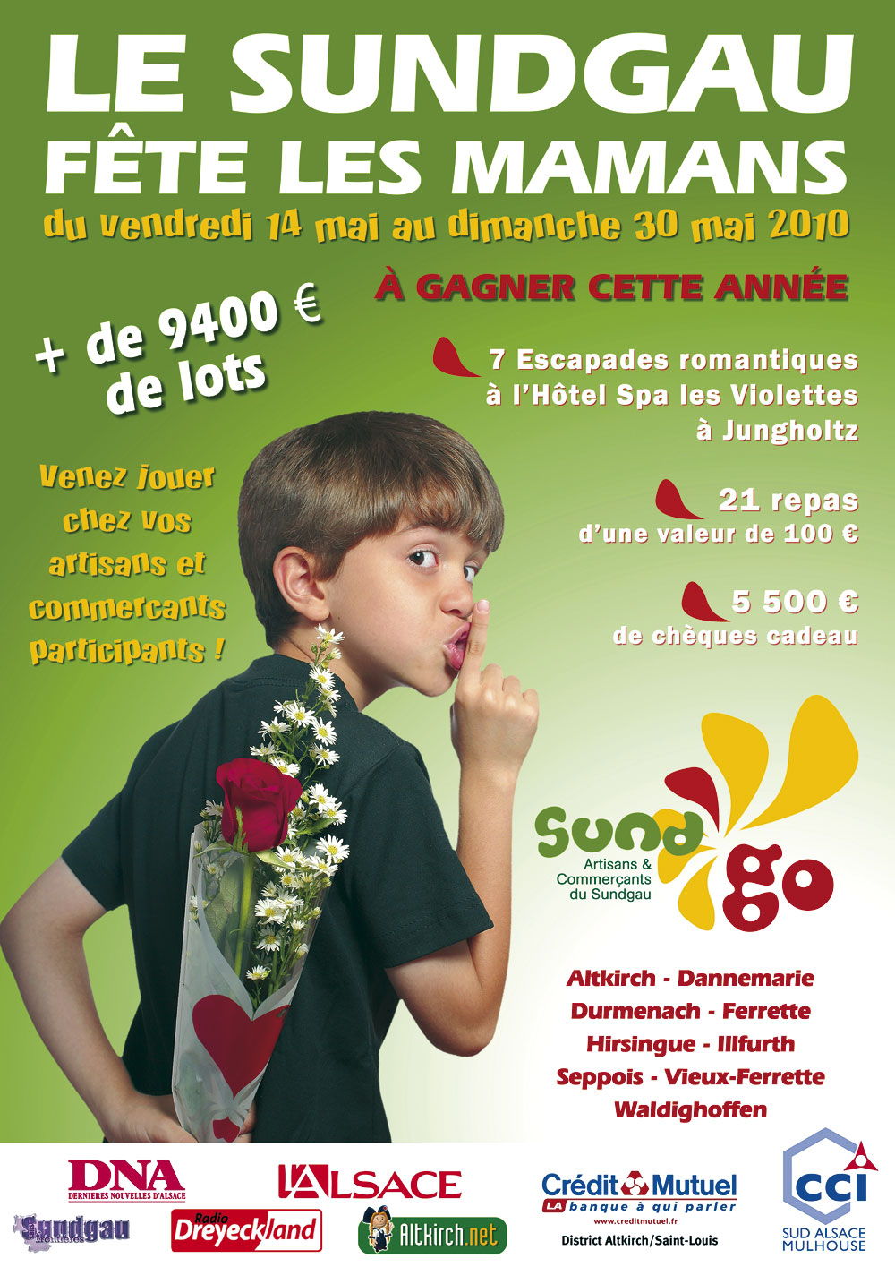 Affiche Fête des mères de Sund'Go