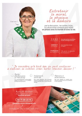 Affiche Annick Vetter