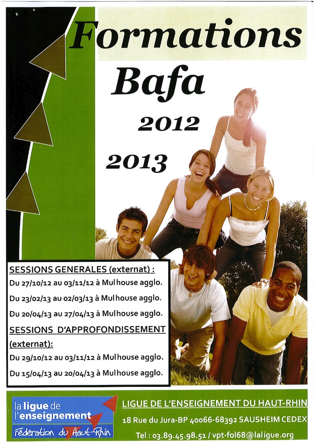Affiche Bafa 2012 2013