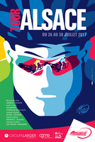 Affiche du tour d'Alsace 2017