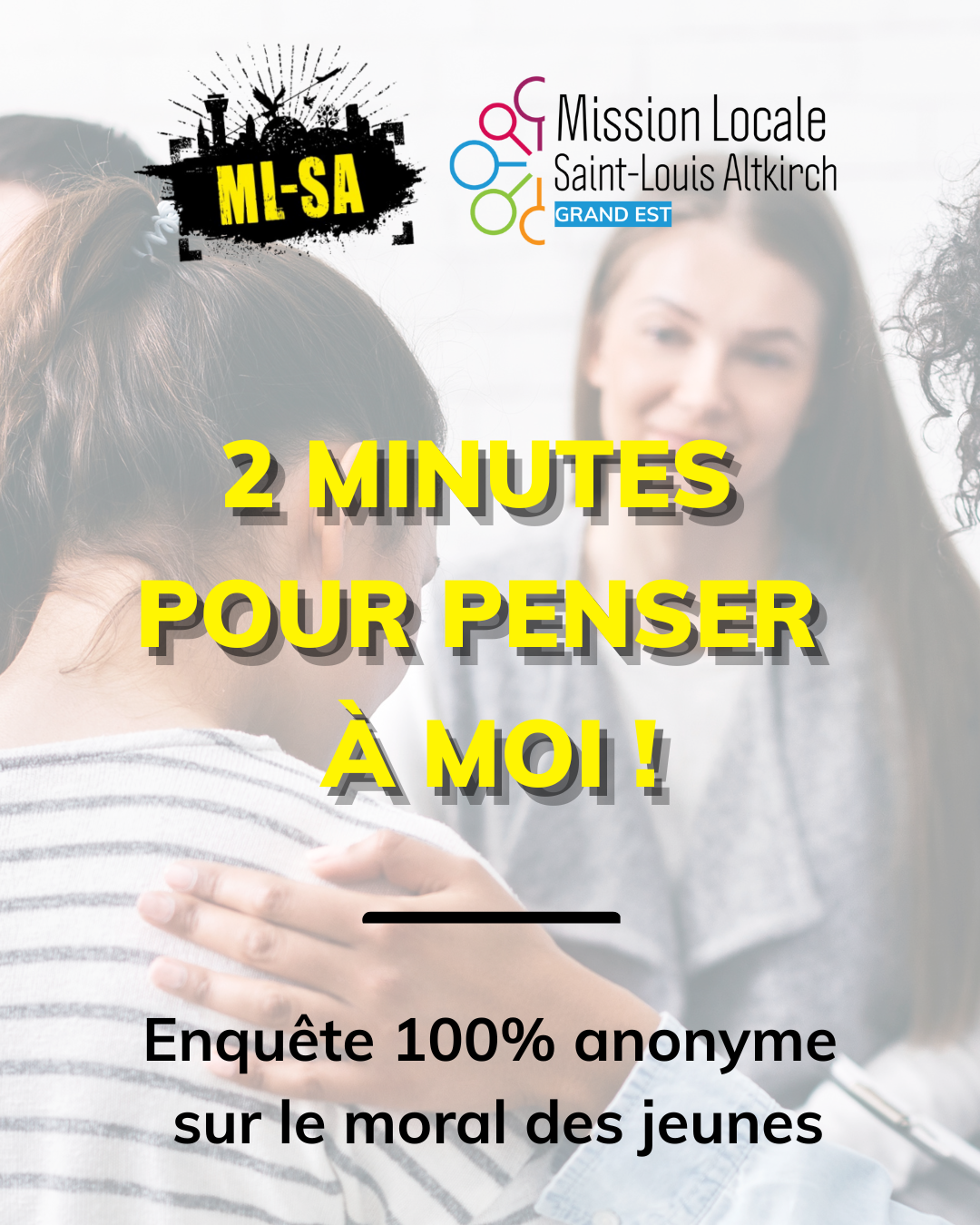 Affiche enquête mission locale Saint-Louis Altkirch