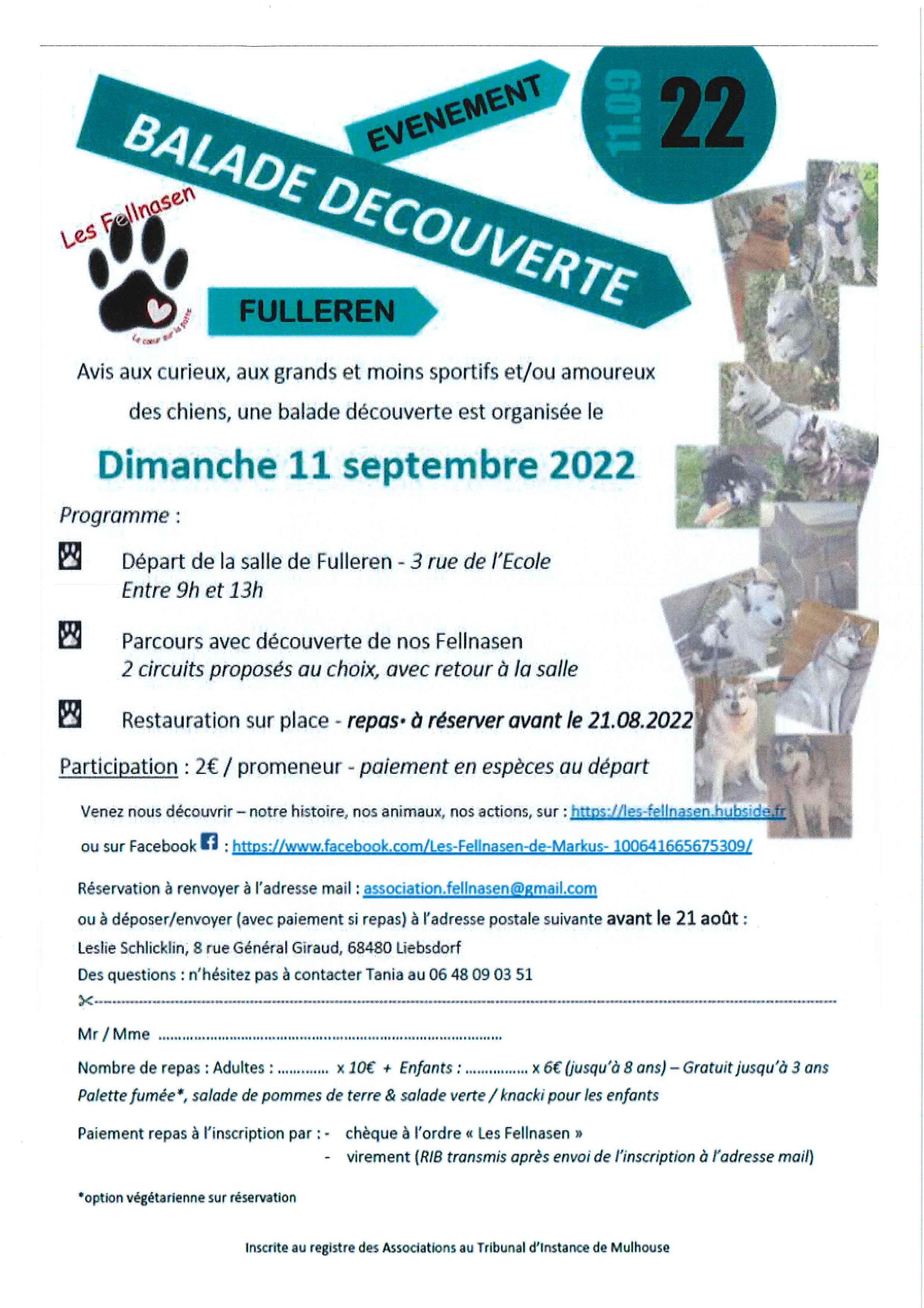 Affiche Fellnasen 11.09.2022
