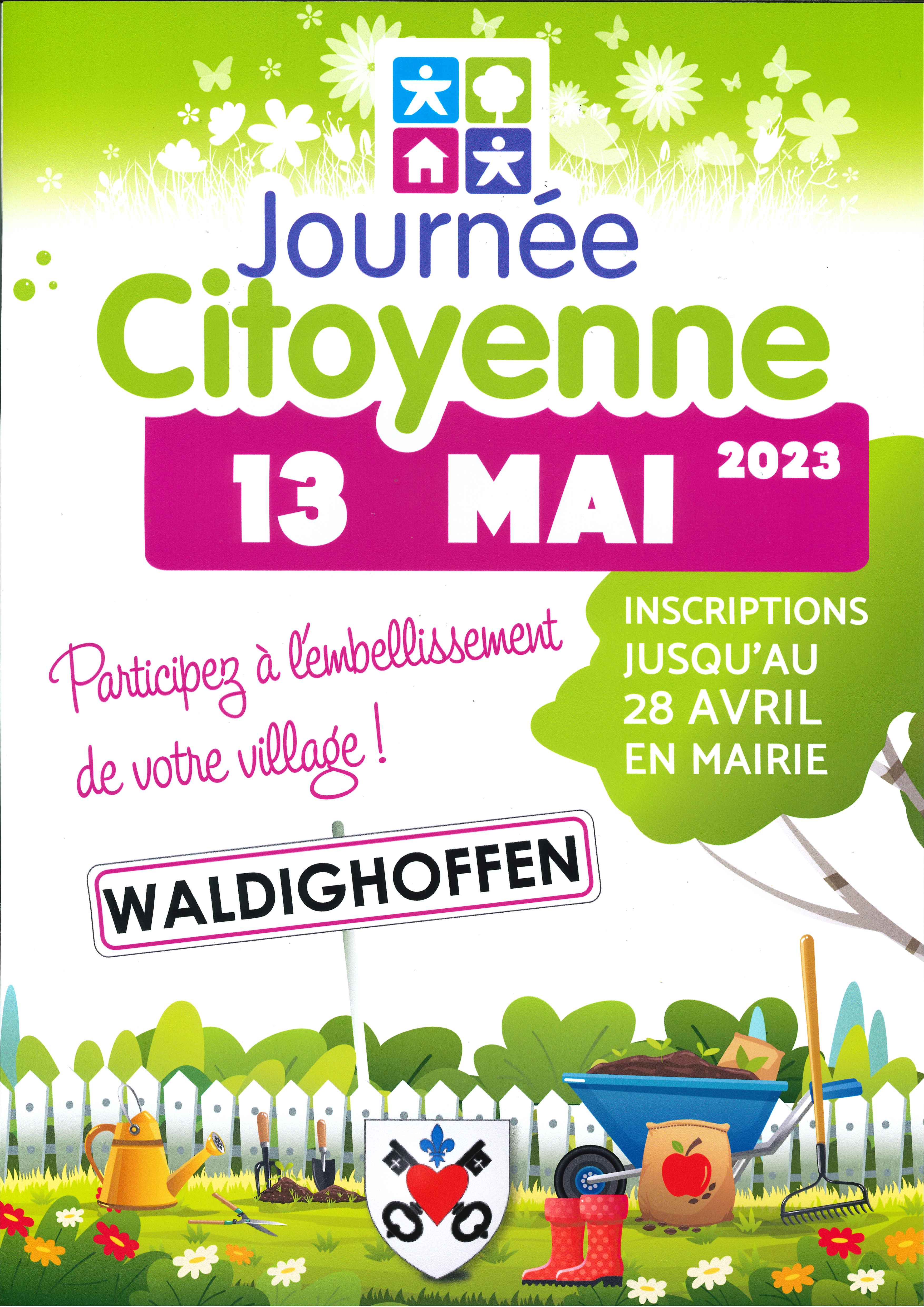 Affiche journée citoyenne 2023