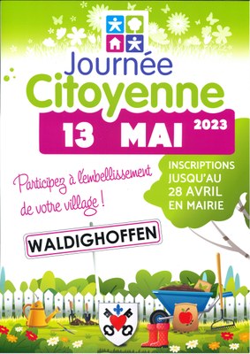 Affiche journée citoyenne 2023