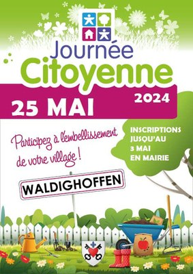 Affiche journée citoyenne 2024