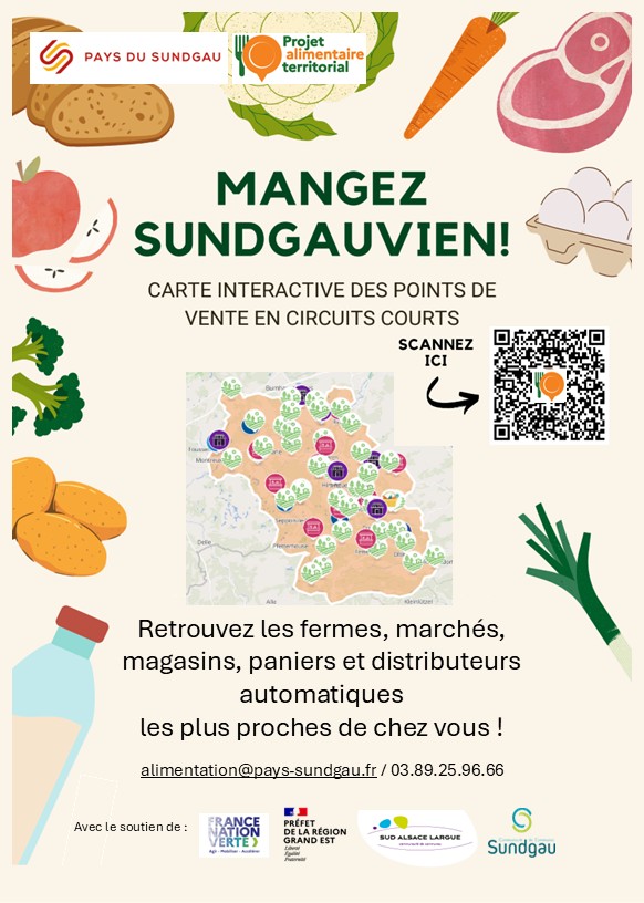 Affiche mangez sundgauvien 