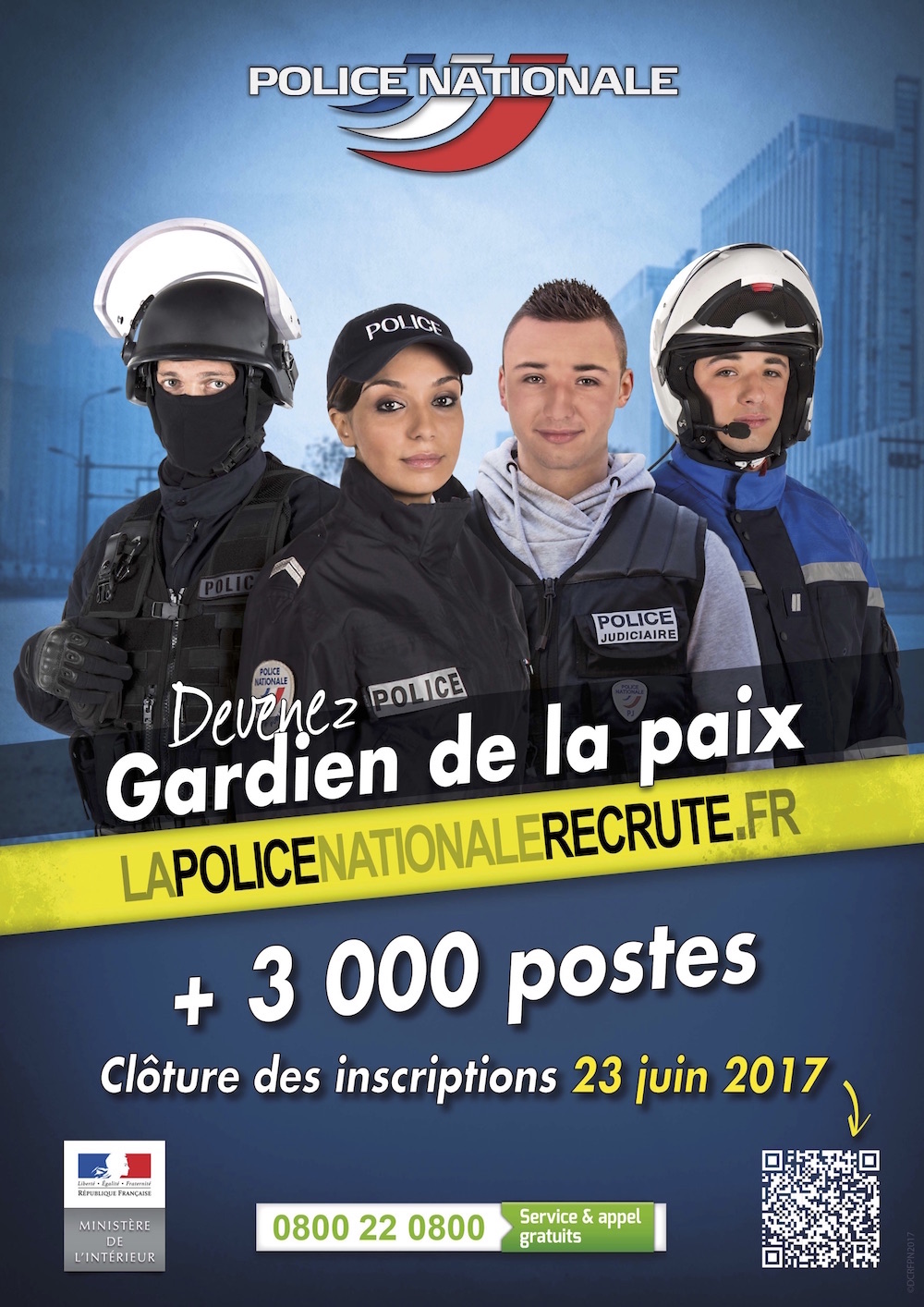 Affiche police nationale