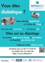 Affiche RETINOEST – dépistage à Waldighoffen le 7 juillet