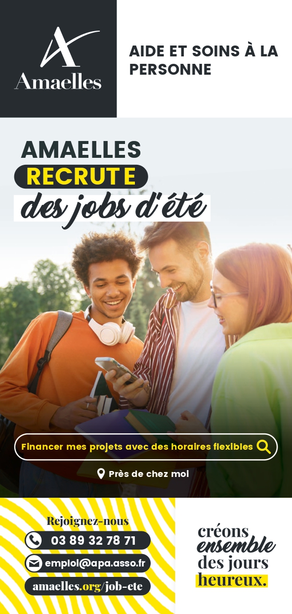 Amaelles Job d'été 2025 Recto