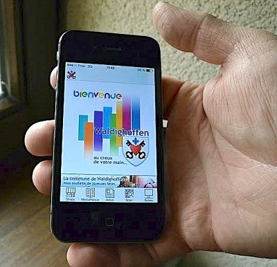 Appli Waldighoffen sur Iphone