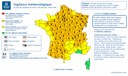 Carte de vigilance Météo France